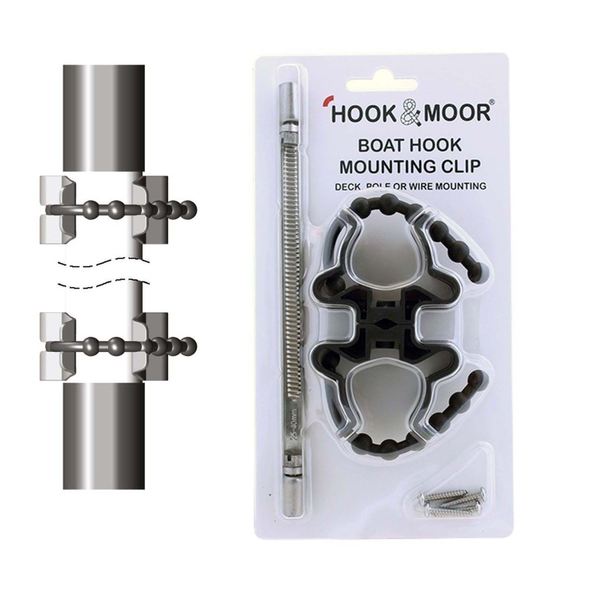 Hook & Moor Befestigung